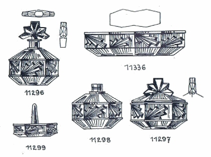 Inwald 11296-11336 trinket set