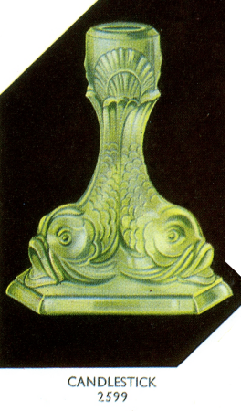 Jobling 2599 Dolphin candlestick