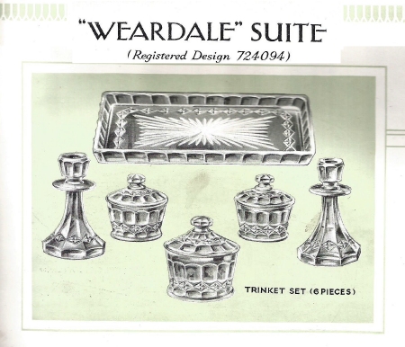 Jobling Weardale trinket set RD no 724094