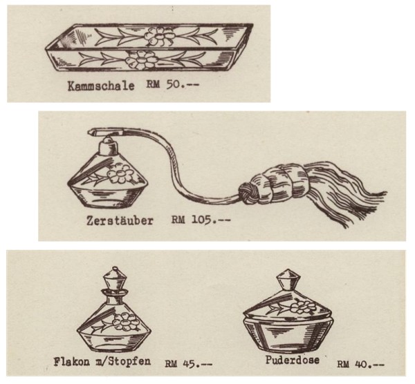 VLG Elga pattern, 1939 catalogue