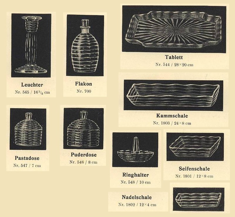 VLG Weser pattern, 1935 catalogue