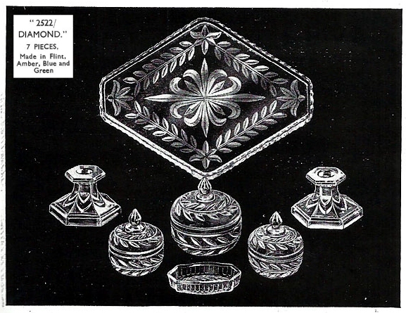 Sowerby 2522 Diamond trinket set