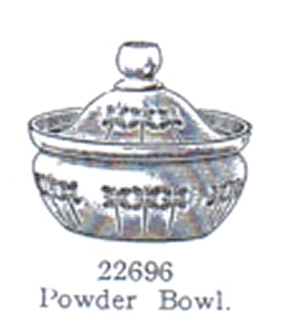 Stuart 22696 powder pot