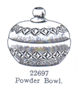 Stuart 22697 powder pot