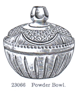 Stuart 23066 powder pot