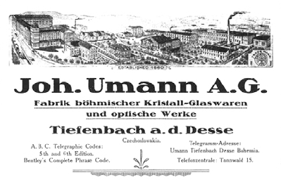 Joh. Umann advert image